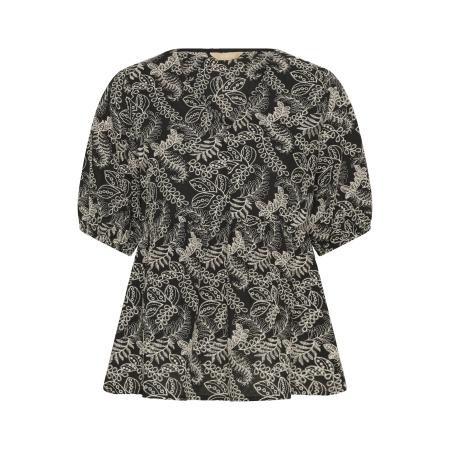 Culture CULTURE Blouse beige / zwart