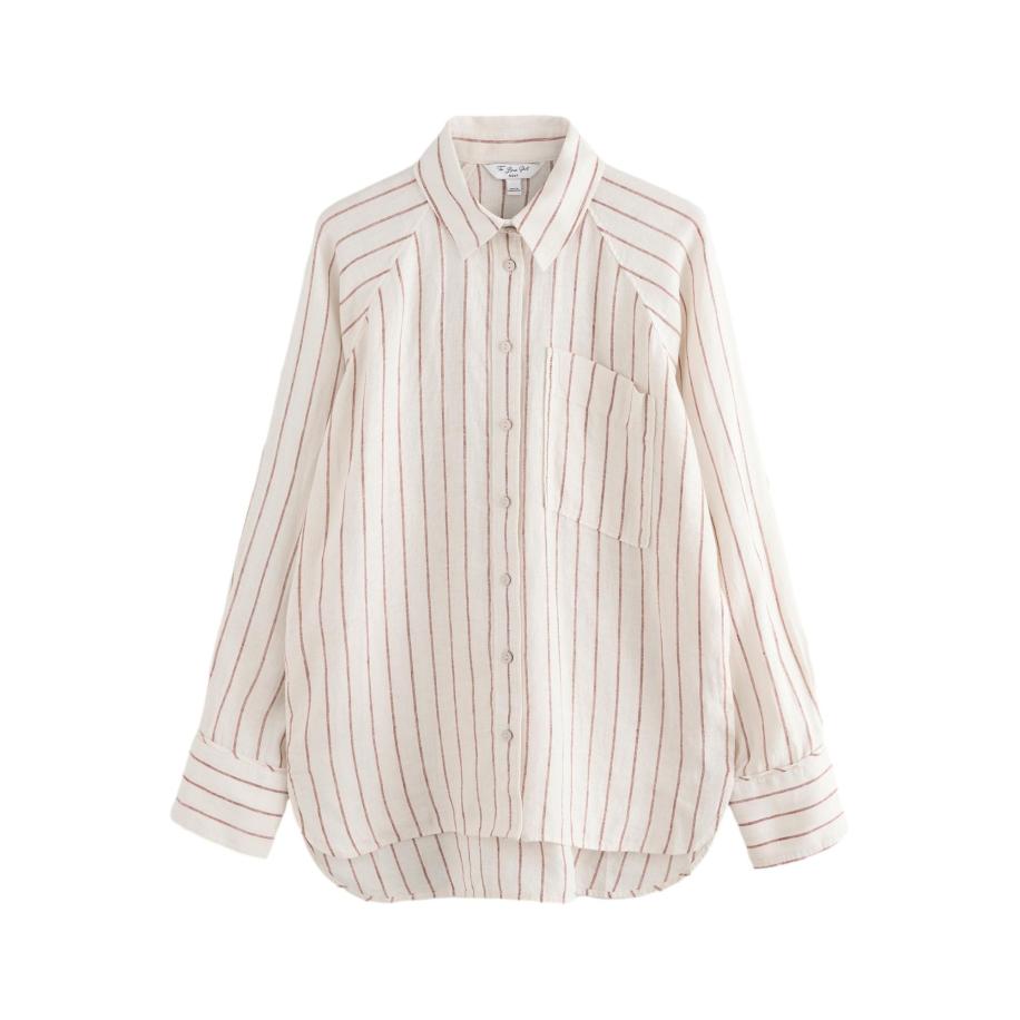 Next Next Blouse bruin / offwhite -