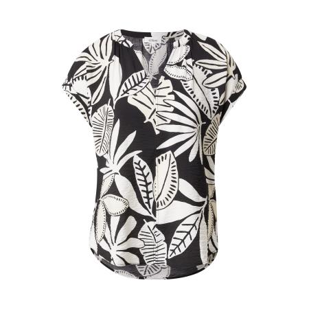 s.Oliver Blouse zwart / wit