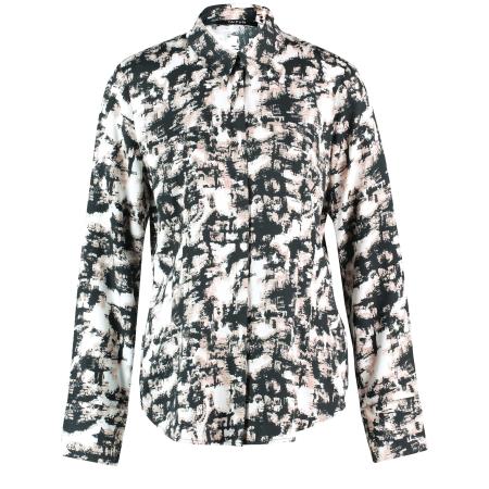 Taifun TAIFUN Blouse nude / zwart / offwhite