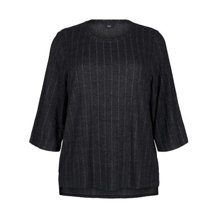 Zizzi Zizzi Blouse zwart / wit