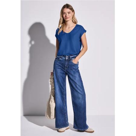 Street One Blouse in effen kleur