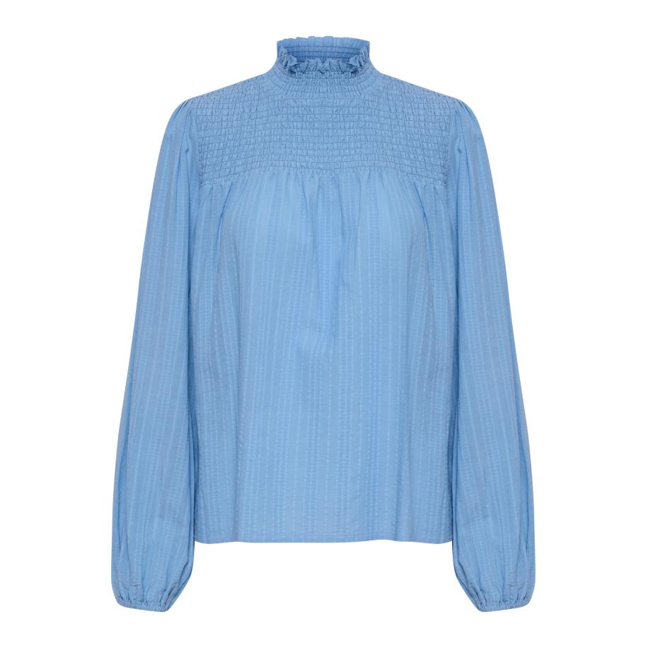 Soaked in Luxury SOAKED IN LUXURY Blouse Amanza lichtblauw -