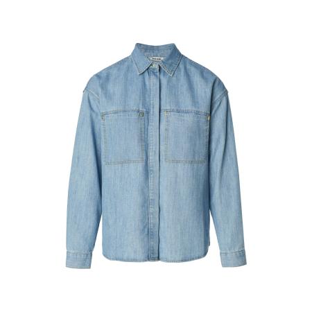 Salsa Salsa Jeans Blouse Lightdenim blauw denim