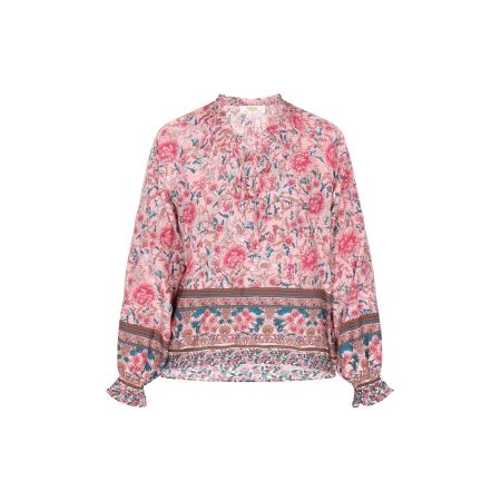 Usha usha FESTIVAL Blouse petrol / pink / rosé