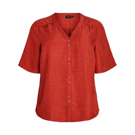 Zizzi Zizzi Blouse Caalabama rood