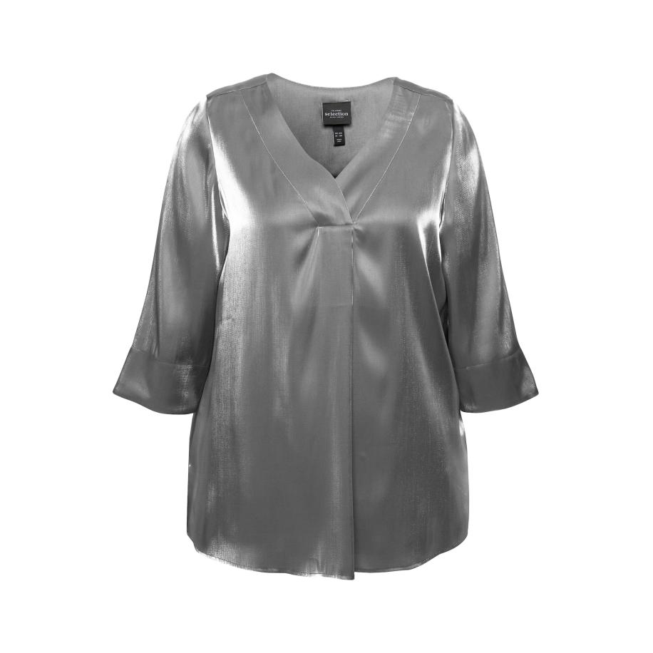 Ulla Popken Ulla Popken Tuniek zilvergrijs -