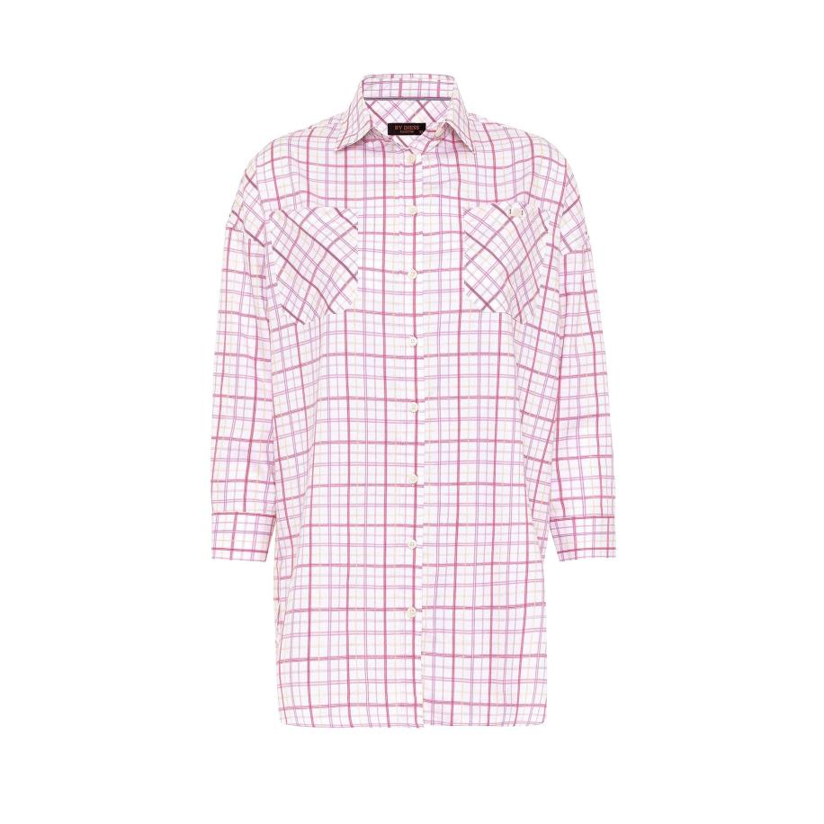 By Diess Collection By Diess Collection Blouse pink / wit -