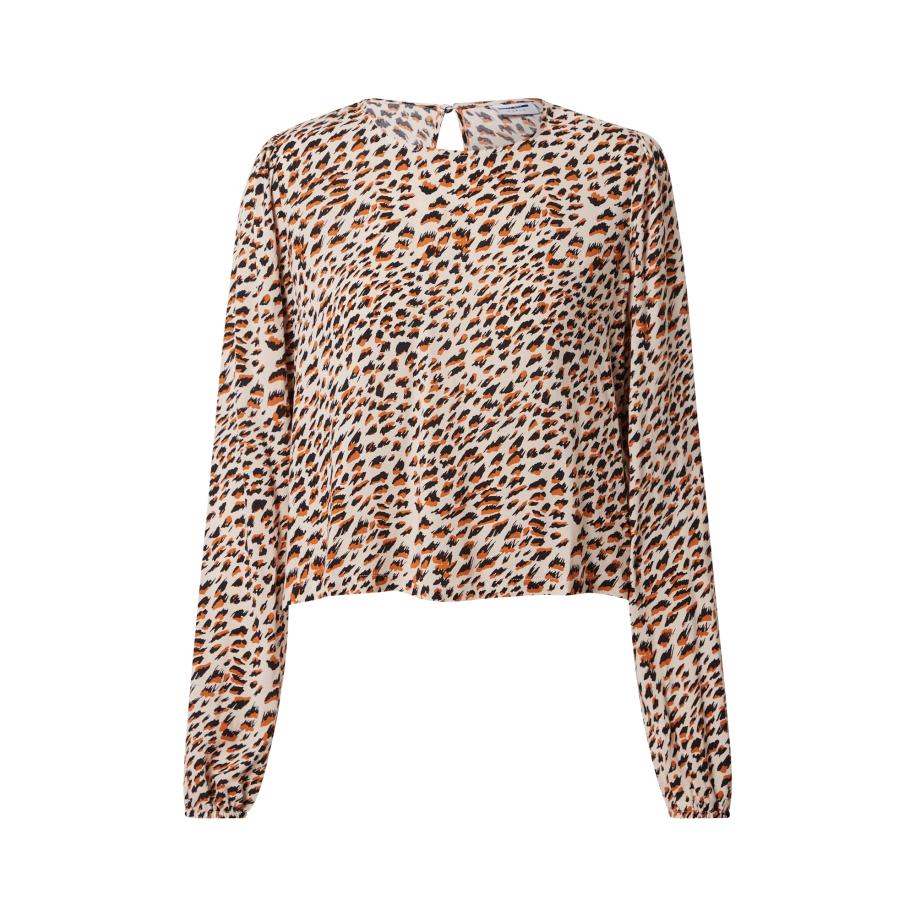 Noisy may Noisy may Blouse FIONA beige / bruin / zwart -
