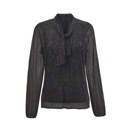 Goldner Blouse zilvergrijs / zwart