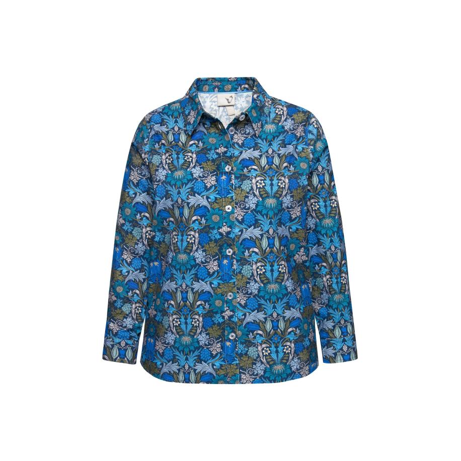 Ulla Popken Ulla Popken Blouse marine / gemengde kleuren -