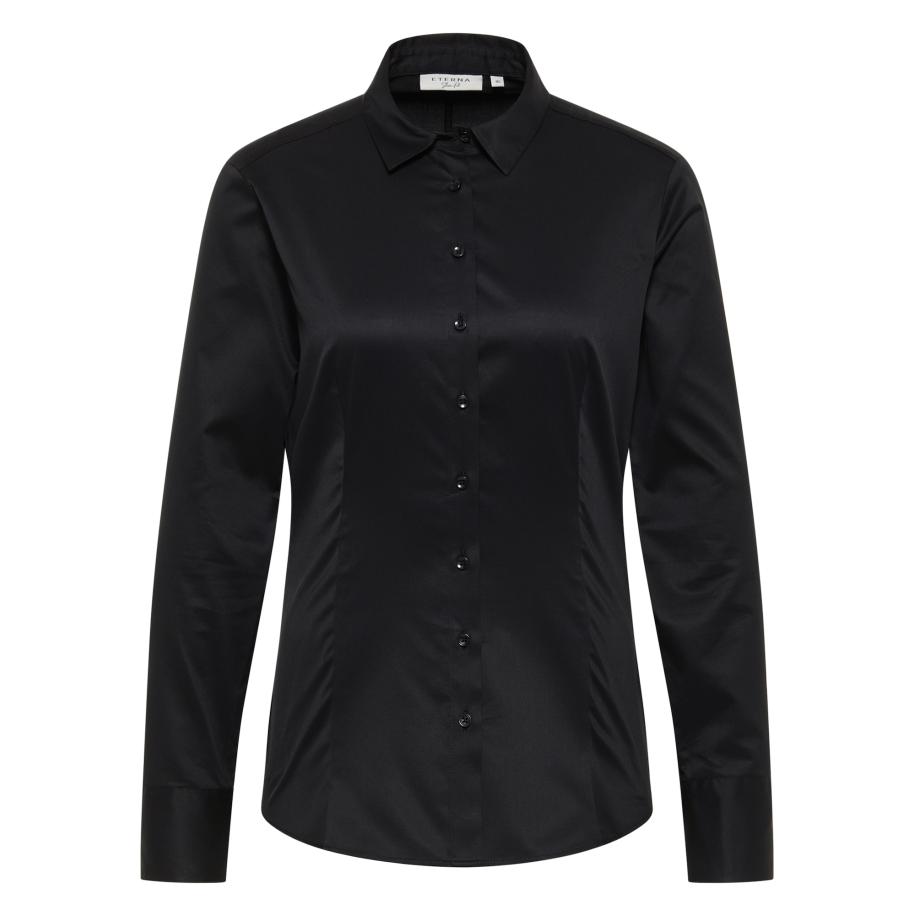 Eterna ETERNA Blouse zwart -
