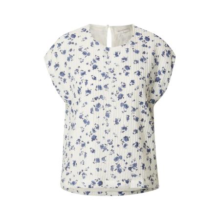 MSCH COPENHAGEN Blouse Falisha saffier / donkerblauw / wit