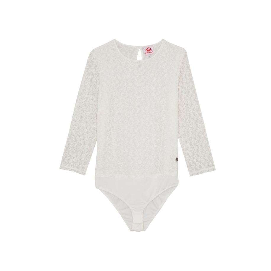 Spieth & Wensky SPIETH & WENSKY Klederdracht blouse Basima wit -