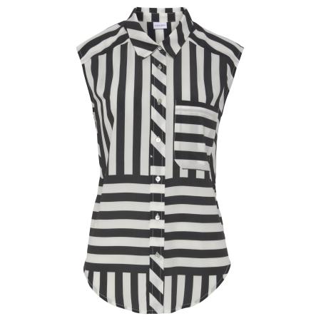 Lascana LASCANA Blouse zwart / wit