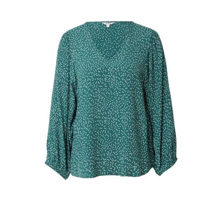 Mbym mbym Blouse Antoni smaragd / wit