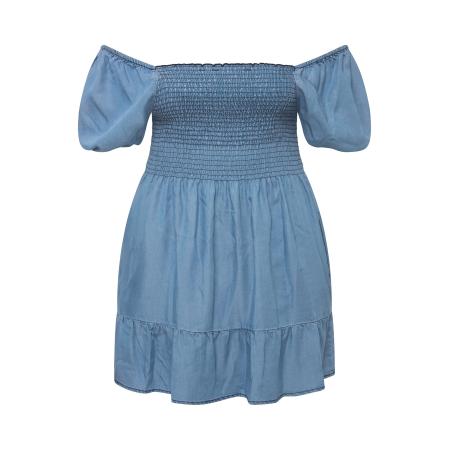 Ulla Popken Ulla Popken Tuniek blauw denim