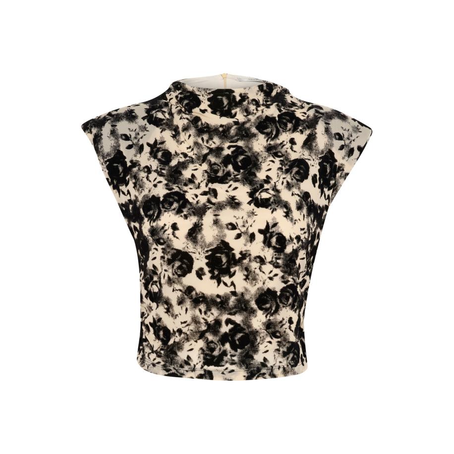 Gestuz Gestuz Blouse sand / zwart -