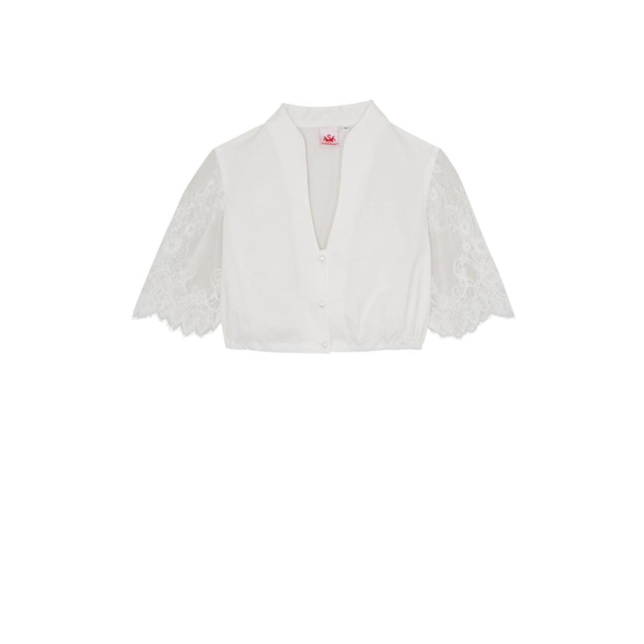 Spieth & Wensky SPIETH & WENSKY Klederdracht blouse Becky ecru -