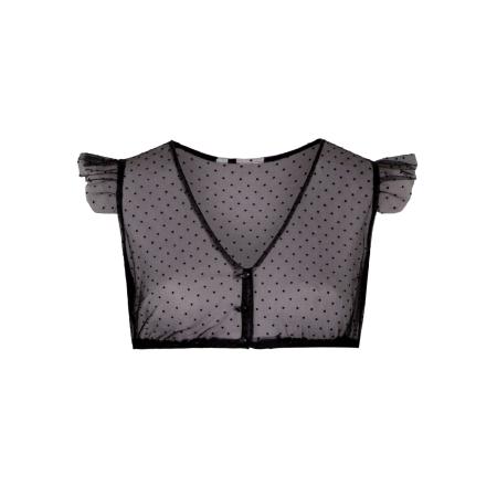 Spieth & Wensky SPIETH & WENSKY Klederdracht blouse Genta zwart