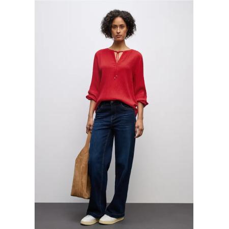 Street One Tuniek met structuur en tape