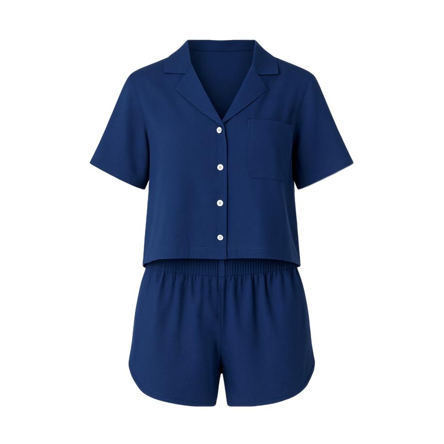 C&City C&City Blouse donkerblauw -