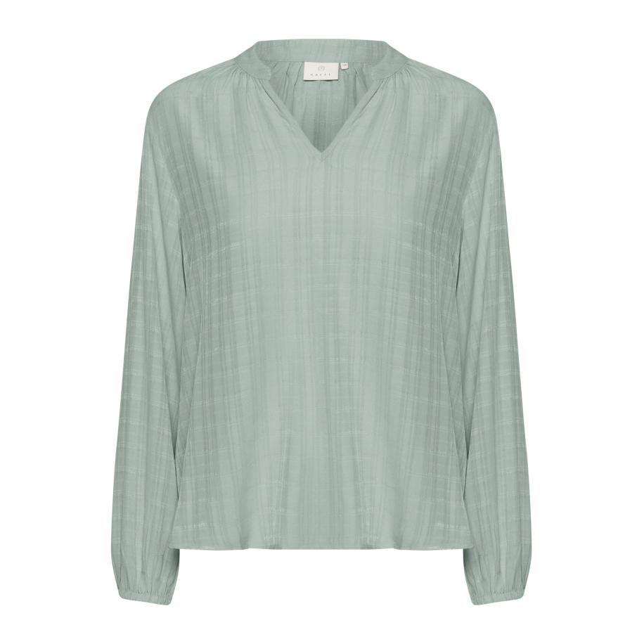 Kaffe Kaffe Blouse Alice jade groen -