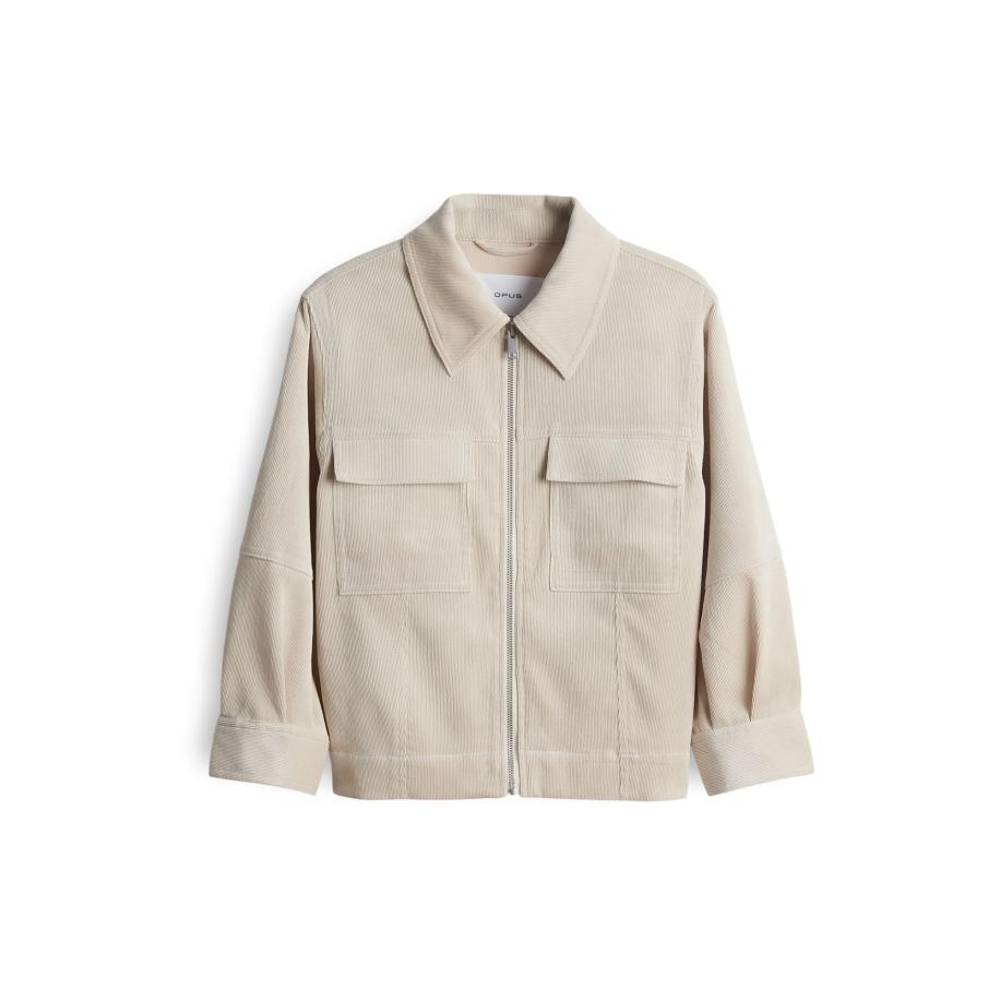 OPUS OPUS Blouse Hamoni lichtbruin -