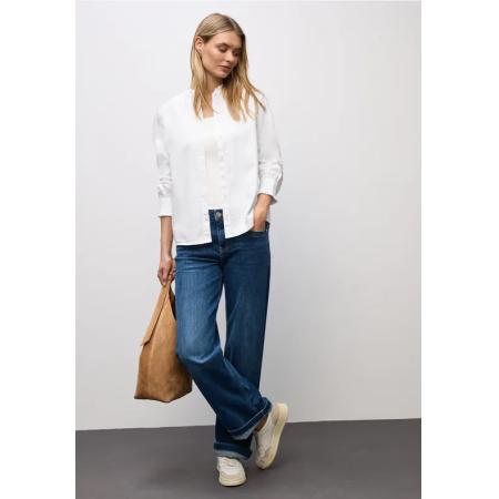 Street One Katoenen blouse met ruches