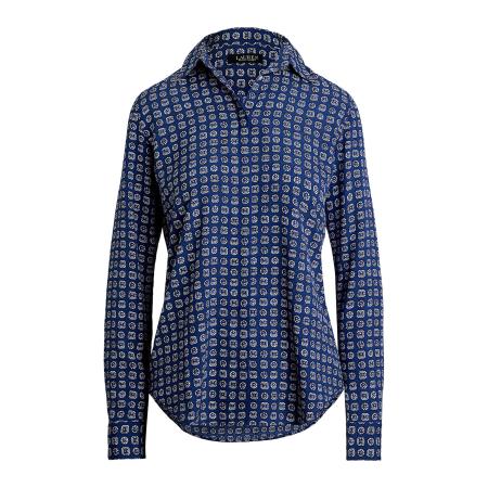 Lauren Ralph Lauren Lauren Ralph Lauren Blouse blauw / wit