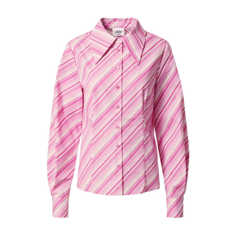 ABOUT YOU Bella x ABOUT YOU Blouse Fenja pink / rosa / wit -