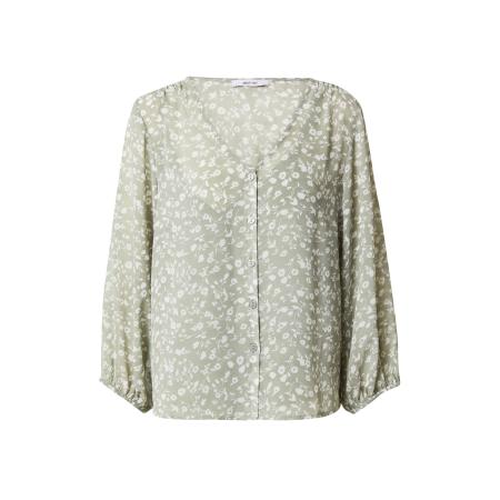 ABOUT YOU ABOUT YOU Blouse Marissa pastelgroen / natuurwit