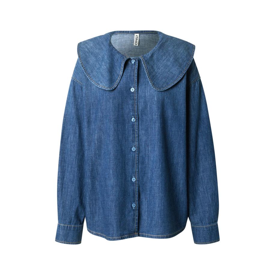 Only ONLY Blouse ONLNALA blauw denim -