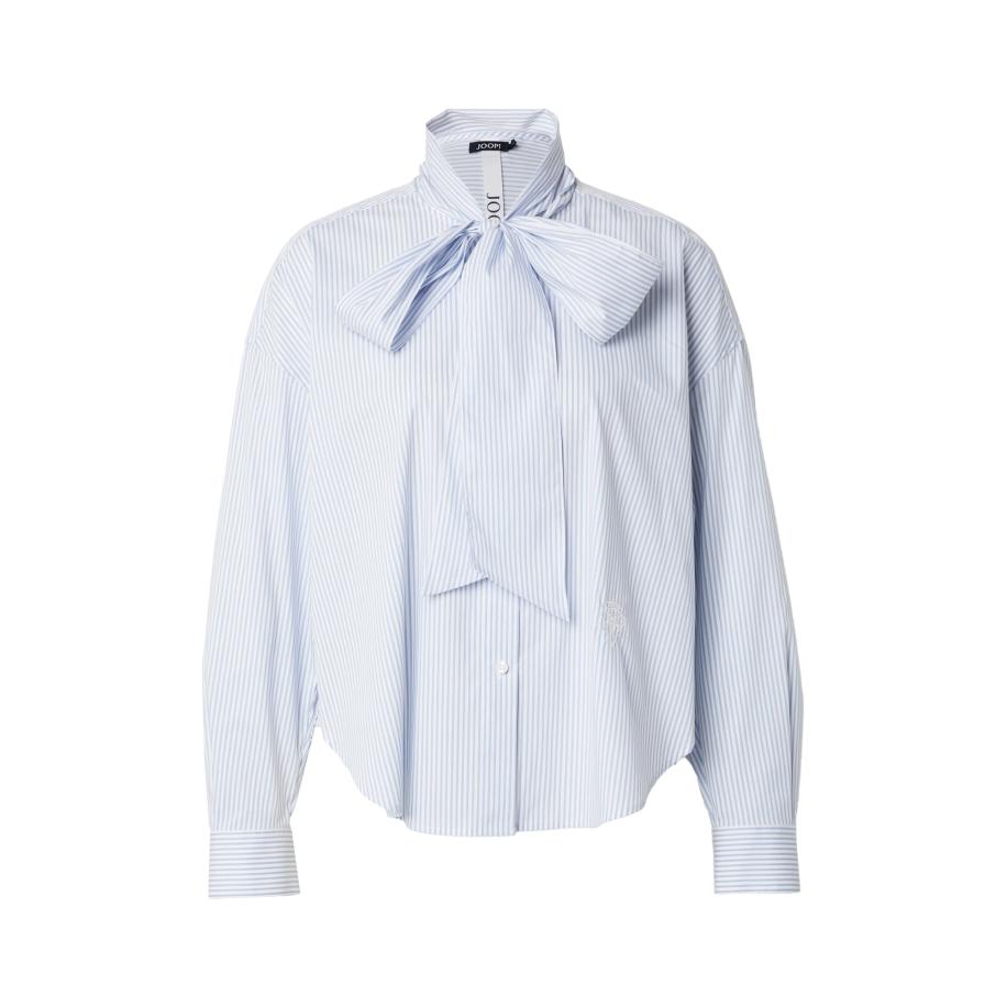 JOOP! JOOP! Blouse Benina lichtblauw / wit -