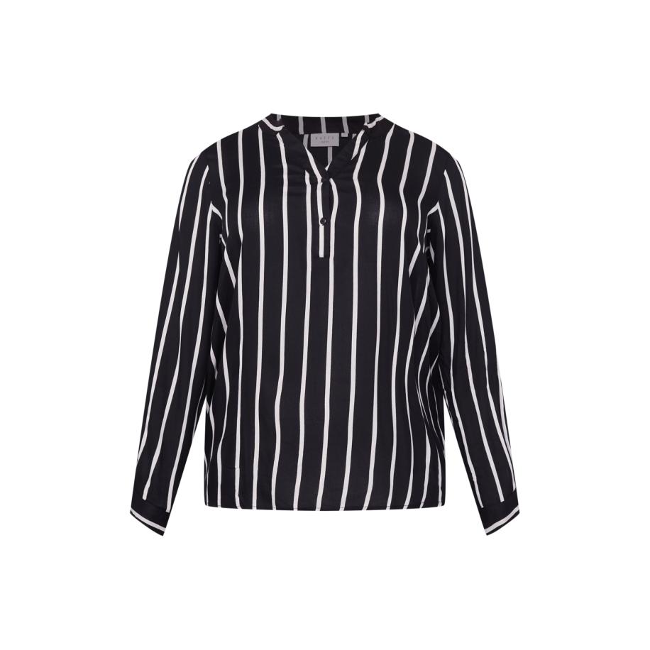 Kaffe KAFFE CURVE Blouse Sida zwart / wit -