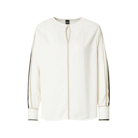 Hugo Boss BOSS Blouse Banariah beige / zwart / wit
