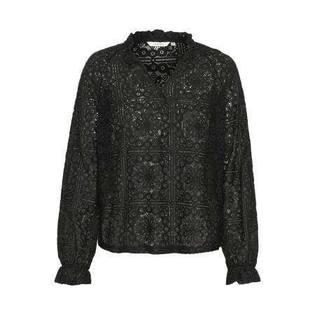 Cream Cream Blouse CR Tiley zwart