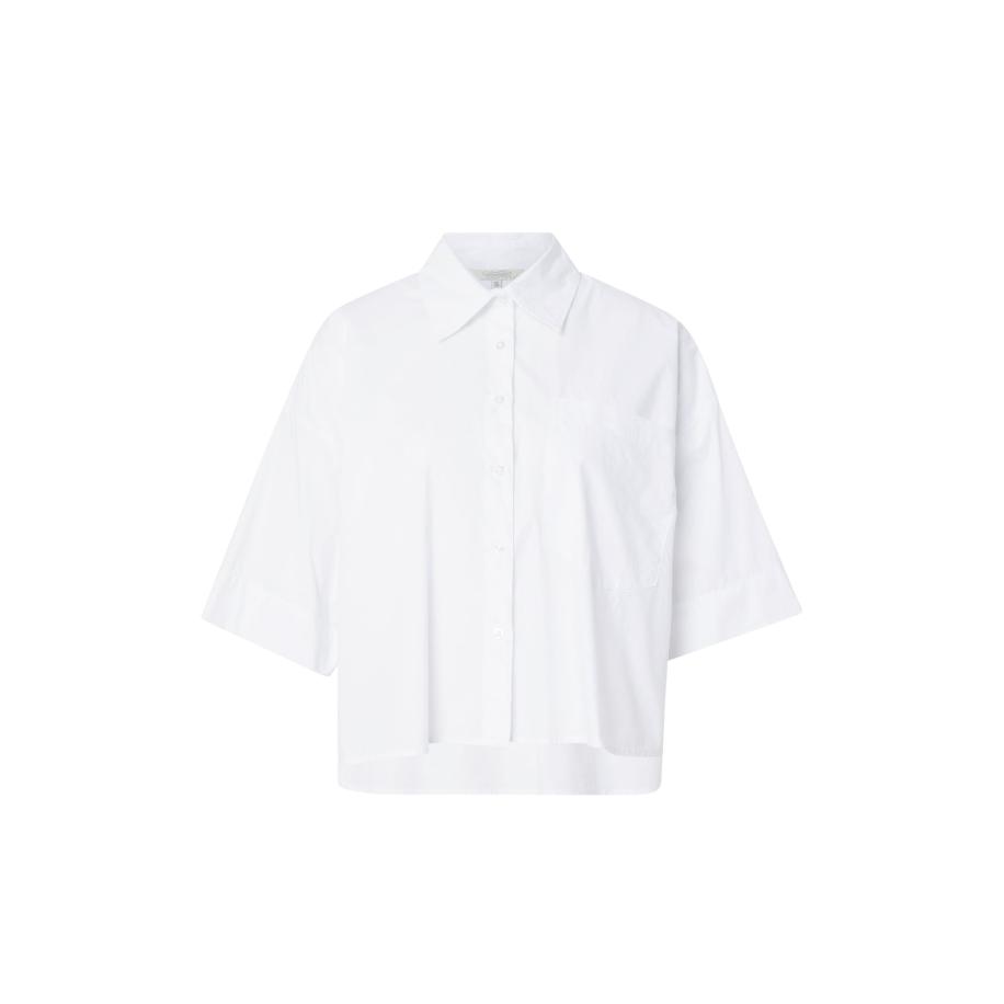 Herrlicher Herrlicher Blouse Perlina wit -