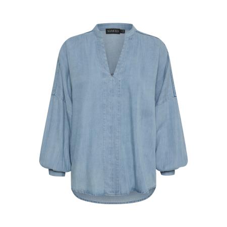 Soaked in Luxury SOAKED IN LUXURY Blouse Friday smoky blue
