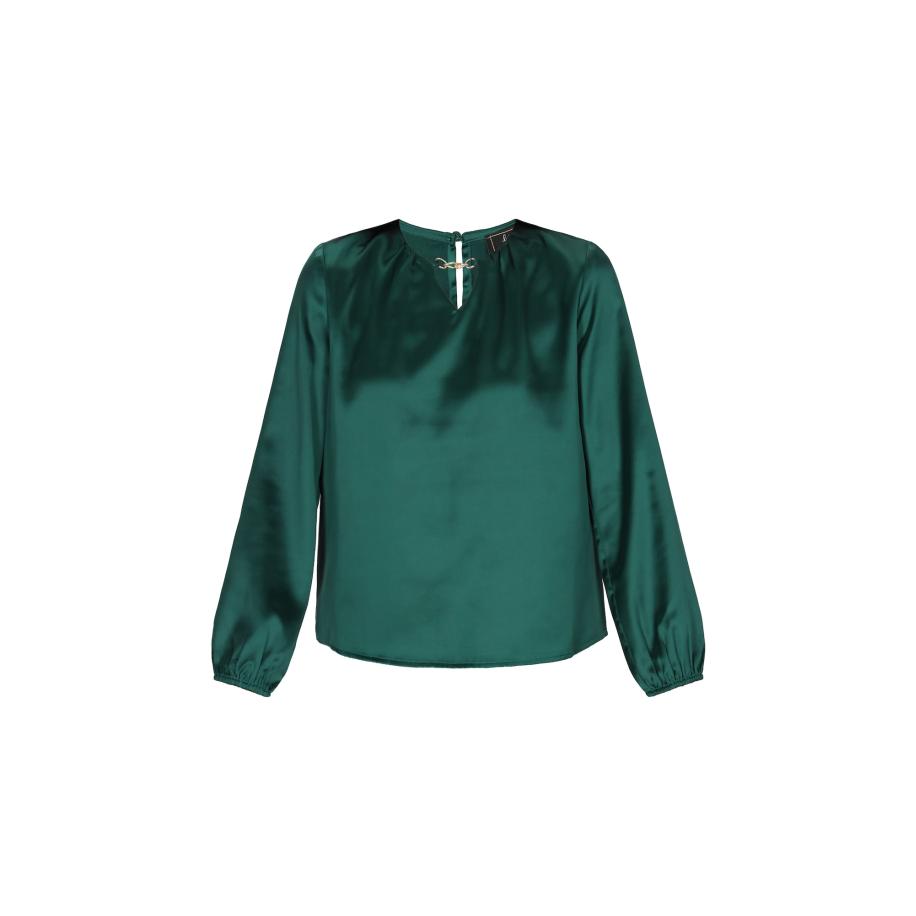 Faina faina Blouse donkergroen -