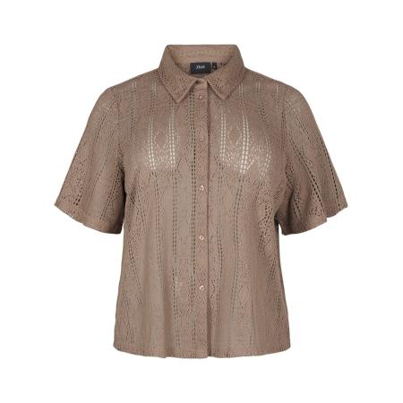 Zizzi Zizzi Blouse Vjady mokka