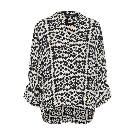 Soaked in Luxury SOAKED IN LUXURY Blouse Zaya zwart / wit