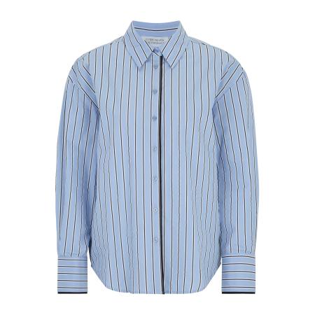 Guido Maria Kretschmer Guido Maria Kretschmer Women Blouse Drew lichtblauw / zwart / wit