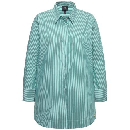 Ulla Popken Ulla Popken Blouse groen / wit