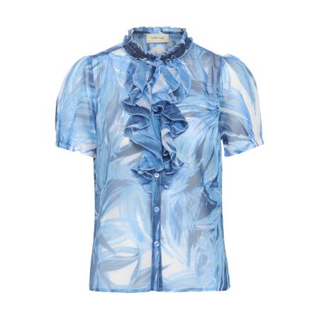 Cream Cream Blouse Kinia blauw / navy / lichtblauw