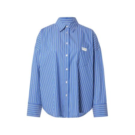 OH APRIL OH APRIL Blouse OH APRIL x LOVE Stories - Hailey blauw / wit