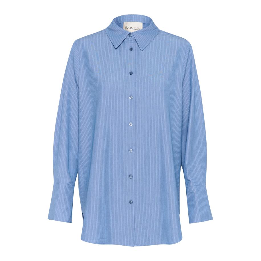 My Essential Wardrobe Blouse Vitta azuur Blauw