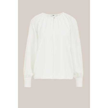 WE Fashion Dames blouse - Regular fit - Wit - Maat: XS