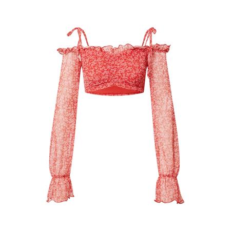 Nelly NLY by Nelly Blouse rood / wit