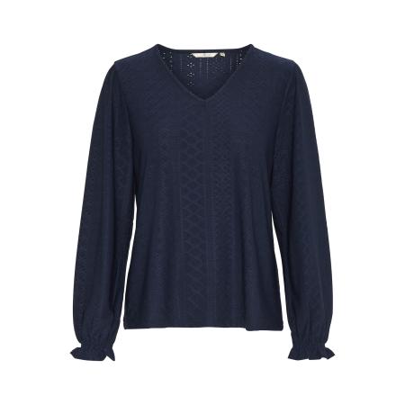 Cream Cream Blouse Mianna marine